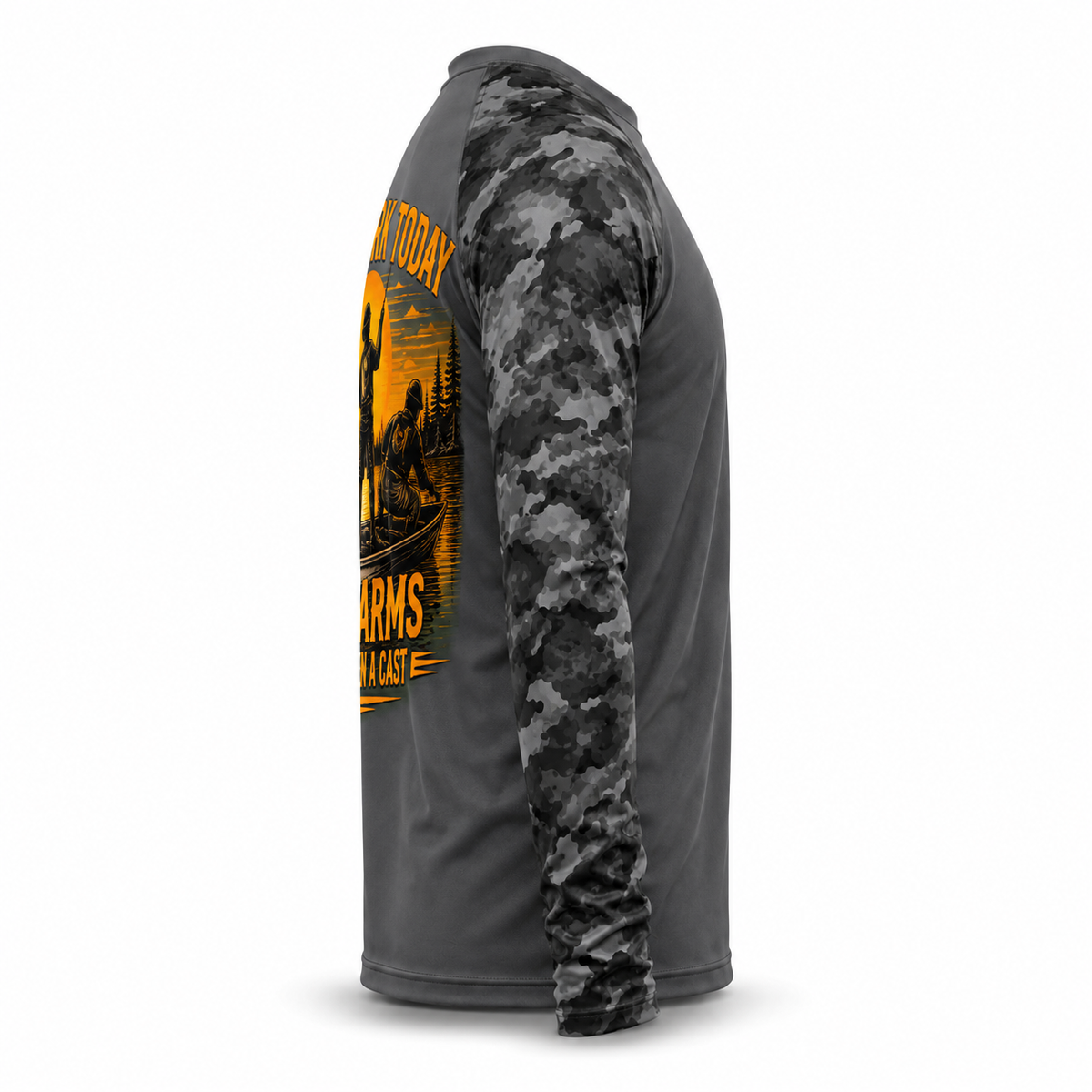 Can't Work Today - Long Sleeve Camo