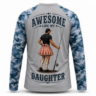 Awesome Like My Daughter Performance Shirt