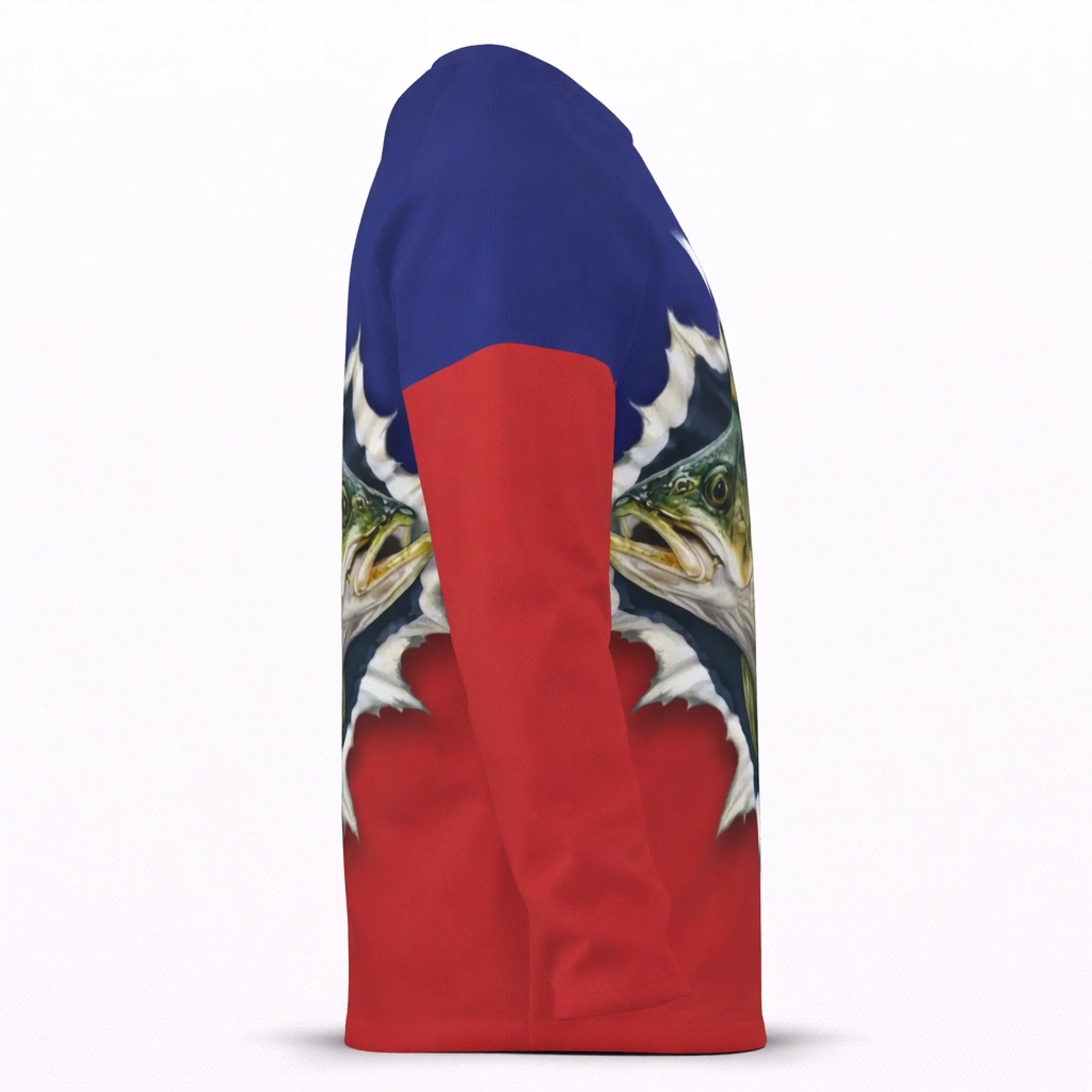 American Flag Walleye Fishing Shirt – Custom Name Men’s UPF 50+ Long Sleeve Sun Protection HL34 1