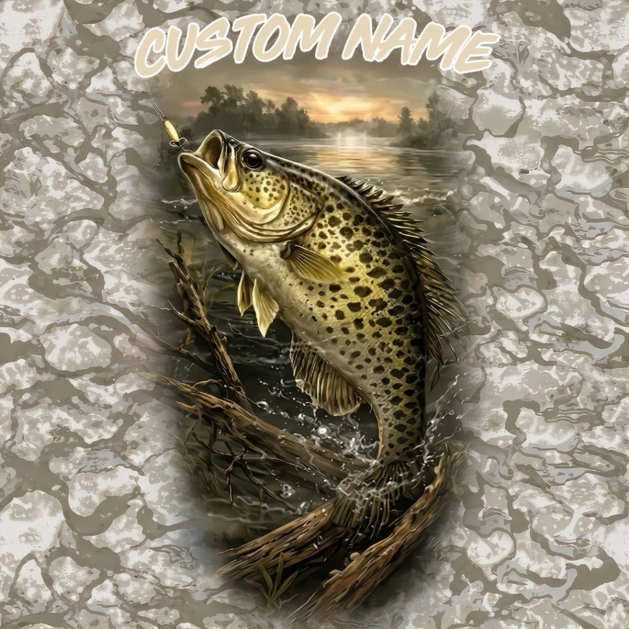Custom Name Rainbow Trout Fishing Shirt – Men’s UPF 50+ Long Sleeve Sun Protection HL43 4