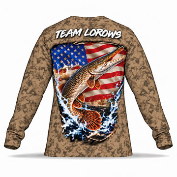 Team Lorows Custom Alligator Gar Shirt HLFB1828