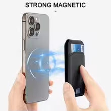 Himllet Vault Magnetic Card Wallet – Magsafe Phone Card Holder & Stand