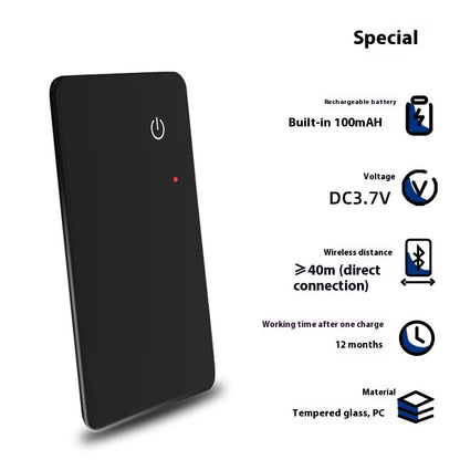 Smart Tracking Wallet Card – GPS Positioning & Anti-Lost Device