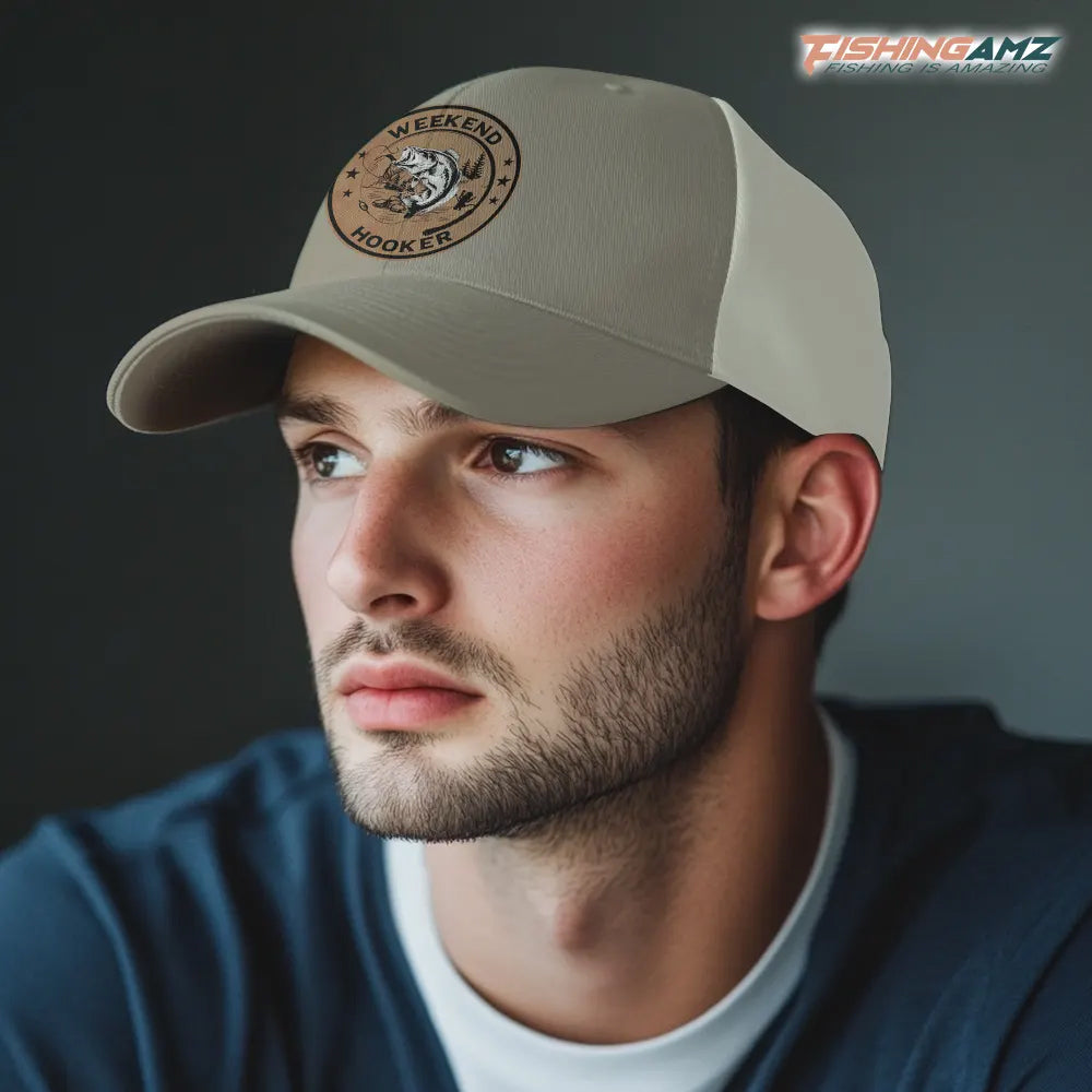 Alternative view of Fishing weekend hooker hat unisex cap A82